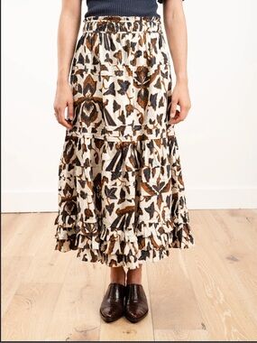 Ulla Johnson Arya Midi Skirt Size 2